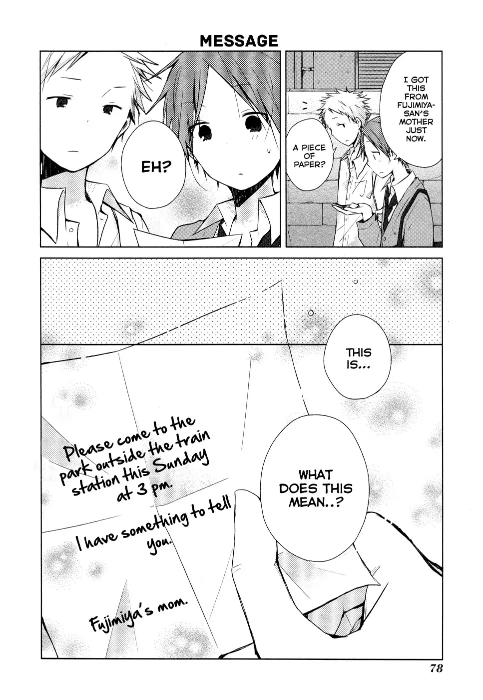 Isshuukan Friends. Chapter 6 17